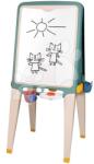 Smoby Tablă pentru cretă și magneți cu două părți Ultimate Easel Smoby cu paletă pentru vopsele și spațiu de depozitare 13 accesorii înălțime 125 cm de la 3 ani (SM410106)
