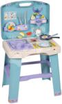 Smoby Bucătărie în valiză Stitch Kitchen Smoby portabilă cu 20 de accesorii și ustensile de bucătărie (SM311909) Bucatarie copii