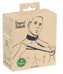  Vegan Fetish - szegecses nyakörv pórázzal