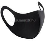 Alcor 3D Spandex mosható gyerekmaszk 13-18 éves korig - Fekete (ALC3DSTBLAC) (ALC3DSTBLAC)
