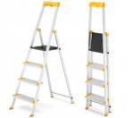 DRABEST MAX 4 (3+1) călcat aluminiu scară (DR-AL-D4-MAX)