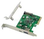 Conceptronic Bővítőkártya - EMRICK09G (PCIe x4 to USB-A 3.0+USB-C 3.2 Gen2, Táp: 15pin SATA (EMRICK09G) (EMRICK09G)
