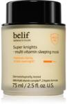 belif Super Knights Multi Vitamin Mask masca de noapte intensa pentru regenerarea rapida a pielii uscate si deshidratate pentru toate tipurile de ten 75 ml Masca de fata