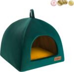 RECOBED Cușcă pentru câini RECOBED Velour verde M 50x50cm