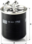 Mann-filter Üzemanyagszűrő Mann Filter WK 820 (WK820)