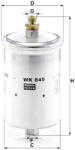 Mann-filter Üzemanyagszűrő Mann Filter WK 845 (WK845)