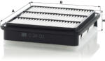 Mann-filter Levegőszűrő Mann Filter C 24 011 (C24011)