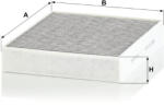 Mann-filter Utastér - Kabin szűrő Mann Filter CUK 25 001 (CUK25001)