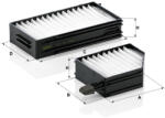 Mann-filter Utastér - Kabin szűrő Mann Filter CU 21 002-2 (CU21002-2)
