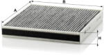 Mann-filter Utastér - Kabin szűrő Mann Filter CUK 2246 (CUK2246)