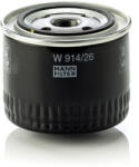 Mann-filter Olajszűrő Mann Filter W 914/26 (W914-26)
