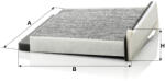 Mann-filter Utastér - Kabin szűrő Mann Filter CUK 2231 (CUK2231)