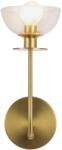 Elstead Lighting Alora Mood ALM-SYLVIA-1WB-BG-CL - Aplica de perete SYLVIA, 1xE14/40W/230V, aurie (ED0892)