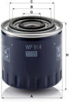 Mann-filter Olajszűrő Mann Filter WP 914 (WP914)