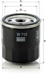 Mann-filter Olajszűrő Mann Filter W 712 (W712)