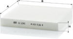 Mann-filter Utastér - Kabin szűrő Mann Filter CU 2345 (CU2345)
