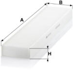 Mann-filter Utastér - Kabin szűrő Mann Filter CU 5141 (CU5141)