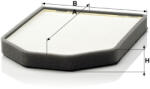 Mann-filter Utastér - Kabin szűrő Mann Filter CU 2949-2 (CU2949-2)