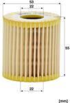 Mann-filter Olajszűrő Mann Filter HU 68 x (HU68x)