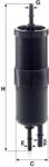 Mann-filter Üzemanyagszűrő Mann Filter WK 6030 (WK6030)