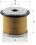 Mann-filter Üzemanyagszűrő Mann Filter P 716 (P716)