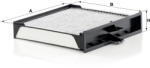 Mann-filter Utastér - Kabin szűrő Mann Filter CUK 2430 (CUK2430)