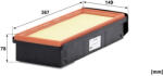 Mann-filter Levegőszűrő Mann Filter C 37 009 (C37009)