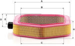 Mann-filter Levegőszűrő Mann Filter C 40 193 (C40193)