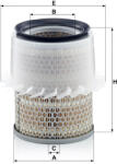 Mann-filter Levegőszűrő Mann Filter C 16 148 (C16148)