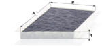 Mann-filter Utastér - Kabin szűrő Mann Filter CUK 3461 (CUK3461)