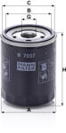 Mann-filter Olajszűrő Mann Filter W 7037 (W7037)