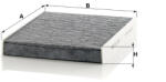 Mann-filter Utastér - Kabin szűrő Mann Filter CUK 2533-2 (CUK2533-2)