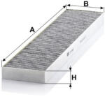 Mann-filter Utastér - Kabin szűrő Mann Filter CUK 5480 (CUK5480)