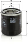 Mann-filter Olajszűrő Mann Filter W 6021 (W6021)
