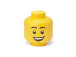 Lego Tárolódoboz, fej, kicsi, , Happy Boy (L40310802) (L40310802)