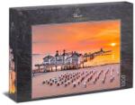 Ulmer 1000 db-os puzzle - Evening Sun on Rügen (1357) (1357)