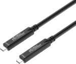 MicroConnect USB 3.2 Gen 2 10 Gbit/s 8K 30Hz kábel 10m (MC-USB3.2CC10-8K-OP) (MC-USB3.2CC10-8K-OP)