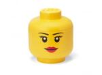 LEGO® Tárolódoboz, fej, nagy, , Girl (L40321725) (L40321725)