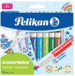 Pelikan Carioci Colorella Textile Pelikan 814584, 12 culori (814584)