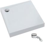Schedpol Solido cădiță de duș pătrată cu sifon 90x90 cm alb 3.1461 (31461)