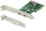Conceptronic EMRICK08G 2-Port USB 3.2 Gen 2 Type-C PCIe Card (EMRICK08G) - pcland