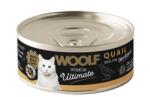 WOOLF Wild Cat Ultimate Sterilised Quail Pate 85g pasztet fürdőtojás macskáknak