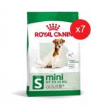 Royal Canin Mini Adult 8+ Száraztáp idős kutyáknak 8 éves kortól kis fajtáknak 7x2kg