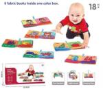 Man Yuk Toys Цветни текстилни книги - комплект от 6 бр (yl1022-77)