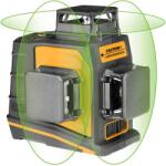 TOLSEN TOOLS TOLSEN Laser rotativ cu linii în cruce cu acumulator 3x360° inclusiv accesorii, încărcare USB, fascicul verde, (35155)