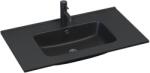 Bath Deluxe 06-080-27-02-00 - Aláépített mosdó LILLESNAD 81x46cm kerámia/fekete 06-080-27-02-00 (BT0131)