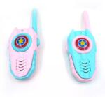 Man Yuk Toys Stație Walkie-Talkie pentru copii - roz-albastru (R 852)