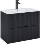 Roca Masca cu lavoar, Reef 80, culoare neagra