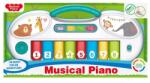 Man Yuk Toys Bébi zongora 8 billentyűvel, hang és fényhatásokkal (852BS) - jatekbolt