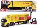 Dickie Toys Camion Dickie DHL Volvo FH 16 cu stivuitor 35 cm (3747018)